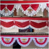 JUMBO GARUDA BACKGROUND 10 WAVES LENGTH (8 METERS)