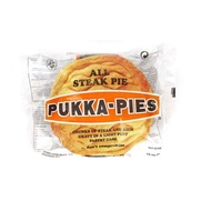 PUKKA PIES All Steak Pie * 4 PACK * INCLUDES POLY BOX AND FROZEN GEL PACK / 230g x 4 = 920g  UK IMPO