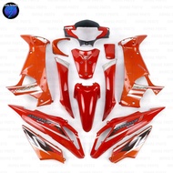 Rama2Parts ชุดสีเวฟ125i ไฟเลี้ยวบังลม ปี2007 (ชุด14ชิ้น) สีขาวเทา[2เฉด] ชุดสีwave125i ไฟเลี้ยวบังลม