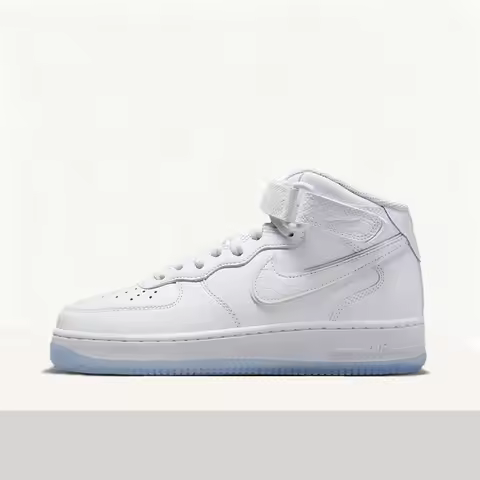 Nike Air Force 1 07 Fashionable Premium Versatile Mid-Top Sneakers with Slip-Resistant and Wear-Resi