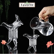 FAVORITEGOODS Crystal Glass Cup, Ancient Tripod Base Chinese Emperor Cup,  Chinese Wine Retro Whiske