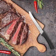 stainless steel steak knife dinner black handle cutlery knife set Dinnerware set steak knife set