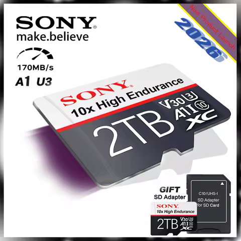 SONY-Extreme PRO Memory Card, UHS-I, 256GB, 512GB, 64GB, TF Card, 70 MB/s, Class10, U3, V30, A2, 256