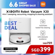 【NEW ARRIVAL】Xiaomi Robot Vacuum X20 | Hands-free Cleaning