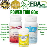 IFERN TRIO Fern D 60 Softgels Fern Activ 60 Capsules Milkca 60 Capsules - pasoksabulsa