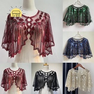 YURUYI Flapper Shawl Fashion 1920s Women Sequin Deco