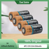 Duracell CR123A 3V 1550mAh  Lithium Battery CR123 123A CR17345 DL123A 16340 Dry Primary Battery