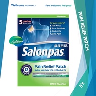 Salonpas 12-Hour Pain Relief Patch Minty - 5's