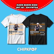 OSHI CYNTHIA JKT 48 FANMADE T-SHIRT COD AVAILABLE I JKT 48 OSHI CYNTHIA I CYNTHIA JKT 48 BLACK AND W