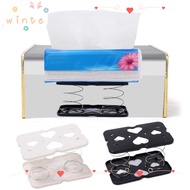WINTE 1Pcs Paper Towel Box Spring Holder, Auto-raising For Living Room Kitchen Tissue Box Spring Sup