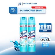Lysol Antibacterial Disinfectant Spray Cleaner Baby's Room 510 G Set of 2