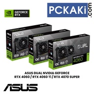 ASUS DUAL SERIES NVIDIA GEFORCE RTX 3060 3060 Ti 8GB 3070 4060 4060 TI 4070 SUPER - OC GDDR6 / GDDR6X GRAPHIC CARD