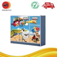 P2U SH  Almari Kartun/Kabinet Kartun/Almari Baju Kanak-kanak/Clothes Cabinet/Cartoon Cabinet/Children Wardrobe