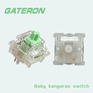 GATERON Kangaroo Switch 2.0 Baby Tactile Mechanical Keyboard Switch 5Pin 59g RGB Hot Swappable Mecha