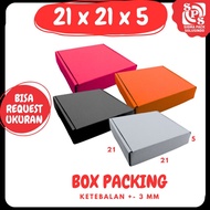 Box 21x21x5 LS Cardboard 21x21x5 LS Pizza Box 21x21x5 LS Hampers Packing Box Zigma Pack
