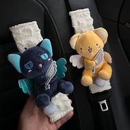 Car Safety Belt Shoulder Pad Cover Car Safety Belt Handle Cover Car Interior Decoration Decorative S
