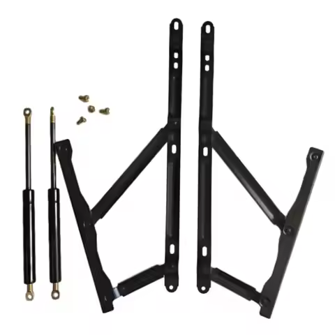 2x Lift Up Storage Bed Hinges DIY Furniture Hardware Bed Storage Lift Kit