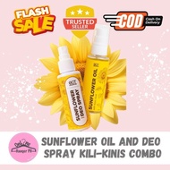 SCT Unlimited Sunflower Oil and Sunflower Deo Spray Kili-Kinis Whitening Combo