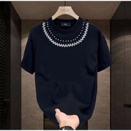 2026 European Station Men's Casual Short-Sleeved T-Shirt 2024 Summer Street Wear Slim-fit Simple Pri