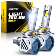AUXITO 1Pair H11 9012 HIR2 LED Headlight Bulb 120W 25000LM Super Bright Canbus 6500K White foglights