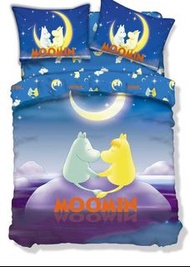 ❤️💛正式授權鹹蛋超人 / Baby Shark / Moomin系列床上套裝💚💙床單 姆明睡房