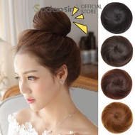 Satansir Wig Accessories Instant Bun Wig Bun Hair Bun Clip Wig Hair Bun