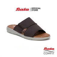 Bata Comfit บาจา คอมฟิต รองเท้าแตะผู้ชาย รองเท้าลำลอง รองเท้าแตะเพื่อสุขภาพ สำหรับผู้ชาย รุ่น Comfty สีน้ำตาล 8614213