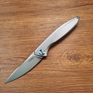 Kubey Kb2103 Folding Knife Cpm20Cv Steel Blade 6Al4V Titanium Handl