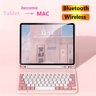 Cover for IPad Pro 11 2022 2021 Pro 11 2020 2018 10th 10.9 Air 5 4 3 2 1 9.7 5th 6th 2017 10.2 9th 8th 7th Wireless Bluetooth Keyboard Magnetic Leather Case with Pen Holder