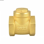 ZHAOX55FD Non-Return Valve, Brass 1/2" 3/4" 1" 1-1/4" 1-1/2" 2" Swing Check Valve, Durable BSP Femal