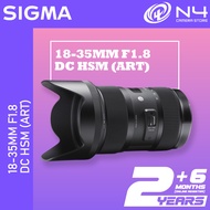 Sigma Lens 18-35mm F1.8 DC HSM Art Lens for Nikon F (Sigma Malaysia Warranty) Camera Lens