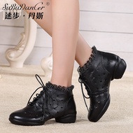 Leather dance shoes women s adult square dance shoes dance shoes summer styles of modern dance shoes