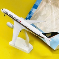 AIRBUS A350-900XWB SINGAPORE BOEING METAL PLANE MODEL 1:400 SCALE WITH WHEELS PREMIUM VERSION