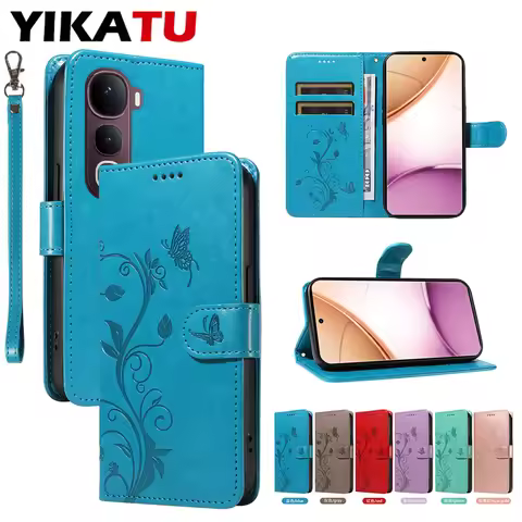 Magnetic Flip Wallet Case For VIVO V50 V60 Lite 5G V40 SE V30E V30 Pro V29E V29 V27 X300 X200 FE X10