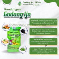 Kapsul Herbal Godong Ijo Bantu Redakan Asam Urat Rematik Saraf Kejepit Pegal Linu Nyeri Lutut Nyeri 