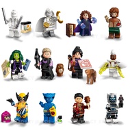 LEGO Marvel Series 2 Minifigure: Complete Set of 12 Minifigures: Beast Wolverine Moon Knight Hawkeye