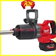 Milwaukee M18 ONEFHIWF1D 1" High Torque Impact Wrench D Handle With Extended Anvil (2711Nm)