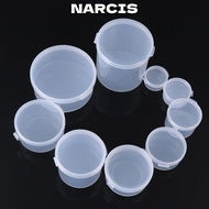 NARCIS Beads Container Plastic  Round Jewelry Organizer