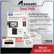 Sandisk High Endurance Video Monitoring MicroSDHC/SDXC Card 32GB / 64GB / 128GB / 256GB (SDSQQNR)