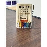 K File Densply 21mm, 25mm & 31mm