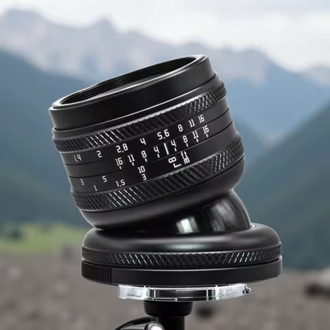 AstrHori Tilt 50mm F1.4 Manual Focus Full Frame Large Aperture Camera Lens for Sony E Nikon Z Canon 