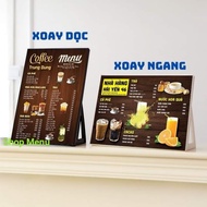 Mica tabletop frames of many sizes, A3 menu boards for counters, A3 wall-mounted mica picture frames