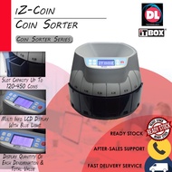 iTBOX Coin Sorter Coin Counter iZ-Coin | Electronic Money Coin Counter | Mesin Kira Duit Syiling | Ringgit Sen Malaysi