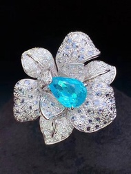 帕拉伊巴戒指吊墜兩用款1.27克拉