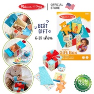 (ของแท้ USA) ของเล่นผ้าสำหรับเด็กเล็ก 6+เดือน Surprise Gift Box Melissa & Doug หลากหลายพื้นผิว รุ่น 
