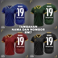 🔥 JERSEY MURAH 🔥BAJU NAMA SENDIRI / JERSI LELAKI DAN JERSI PEREMPUAN / JERSI BOLA FUTSAL TAKRAW JOGG