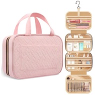 Ready Stock Set Waterproof Cosmetic Bag Wash Bag Portable Storage Bag Wash Bag Wash Travel Travel Ba
