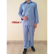 Bộ Pijama Nam Trung Niên Cao Cấp Bộ Đồ Mặc Nhà Người Già Người Lớn Tuổi