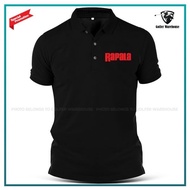 Polo T Shirt Sulam Baju Rapala Fishing Design Umpan Reel Lure Rod Tackle Fish Baju Cotton Fashion Em