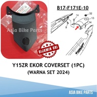 Yamaha Original Y15ZR Side Cover / Ekor Coverset Bawah Spoiler - B17-F171E-10